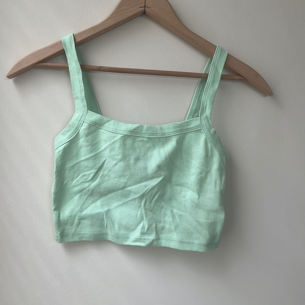 Green Crop Top (Forever 21)